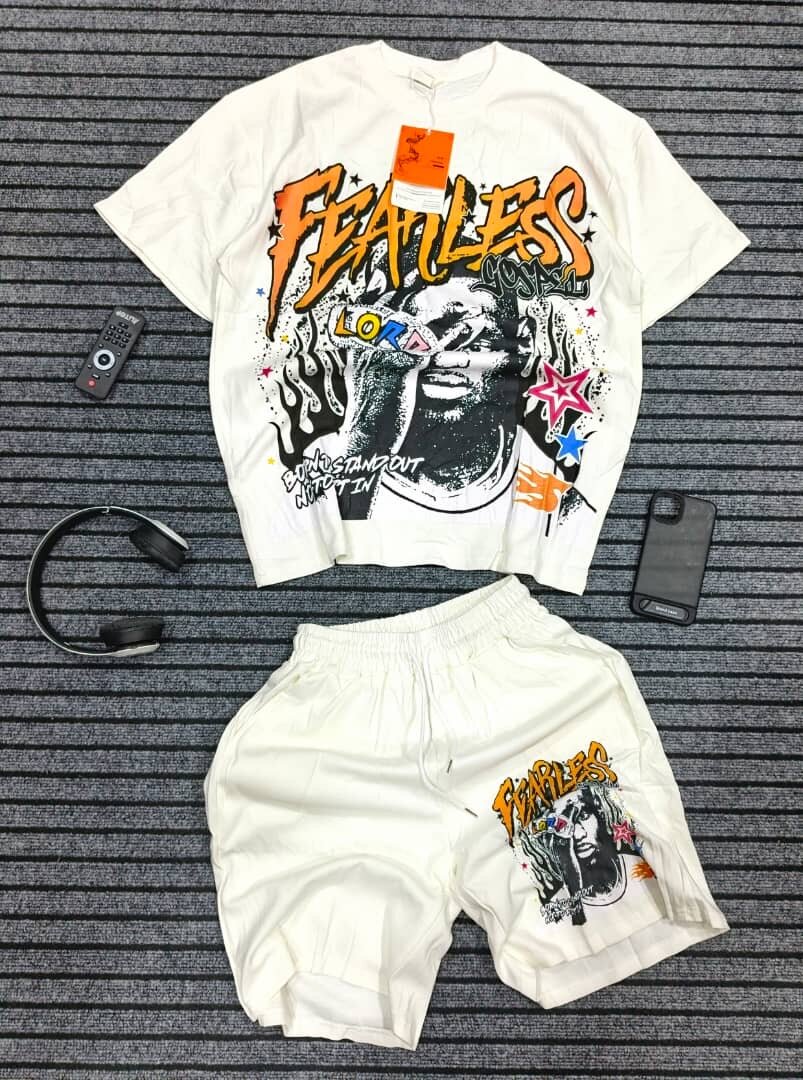 Ensemble T-shirt et Short Graffiti