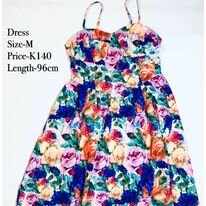 women's summer dress. colorful design