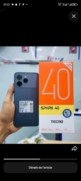 Tecno Spark 40 Smartphone