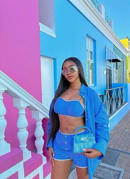 Ensemble Femme Éte Stylé Bleu