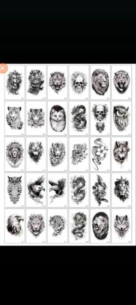 Tatouages éphémère