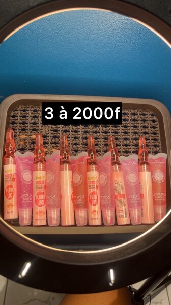 Ensemble de brillants à lèvres hydratants