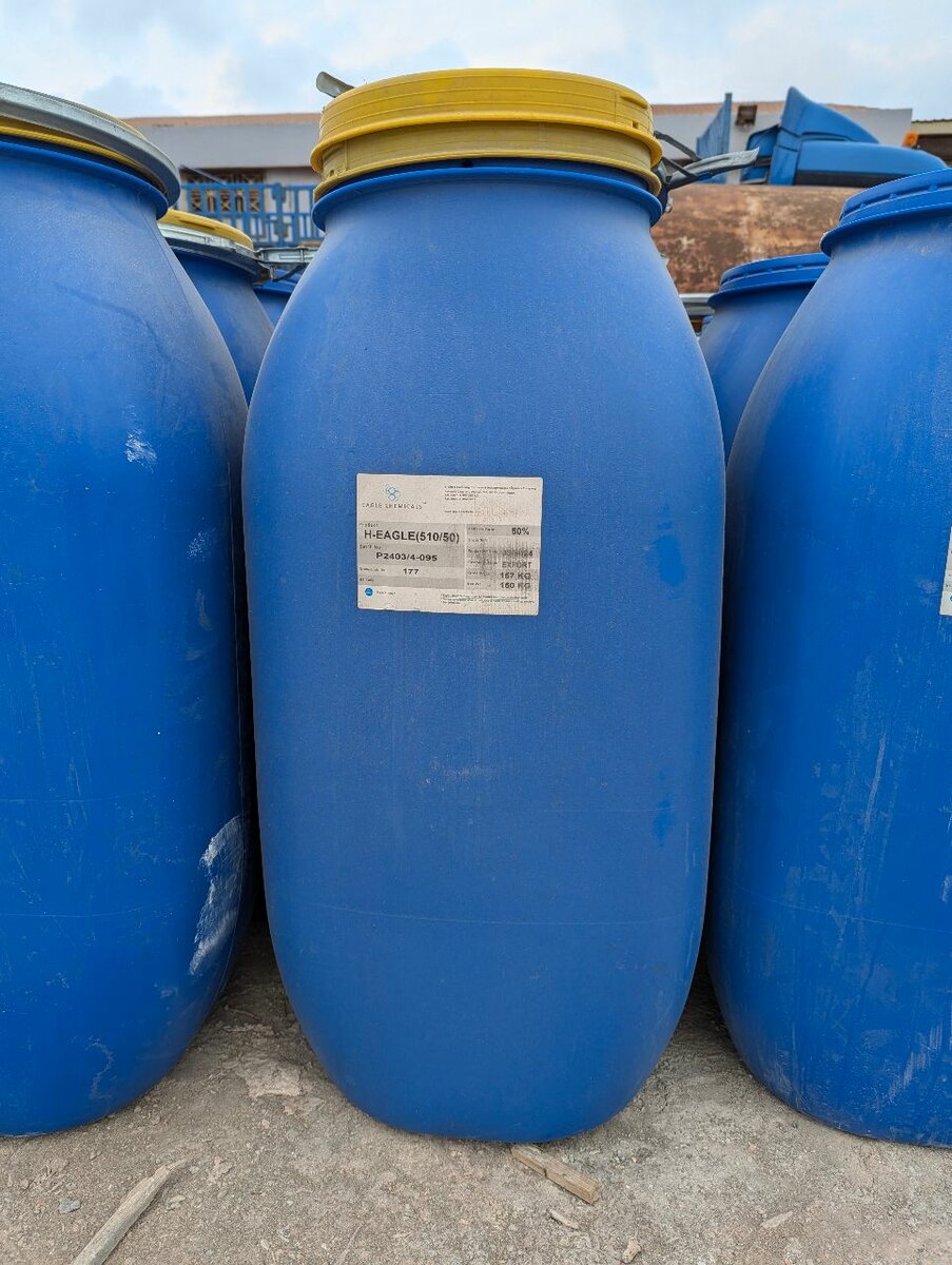 160 liter blue barrel