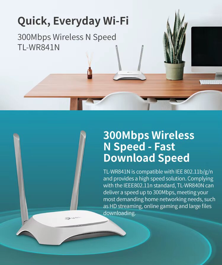 Routeur WiFi TP-Link 300Mbps