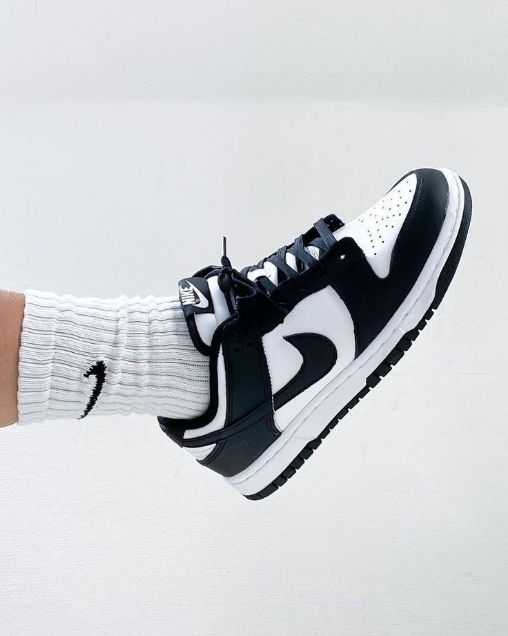 Baskets Nike Dunk Low Noir/Blanc