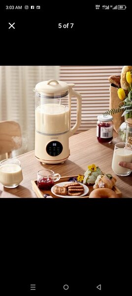 Glass Electronic Juicer Blender
