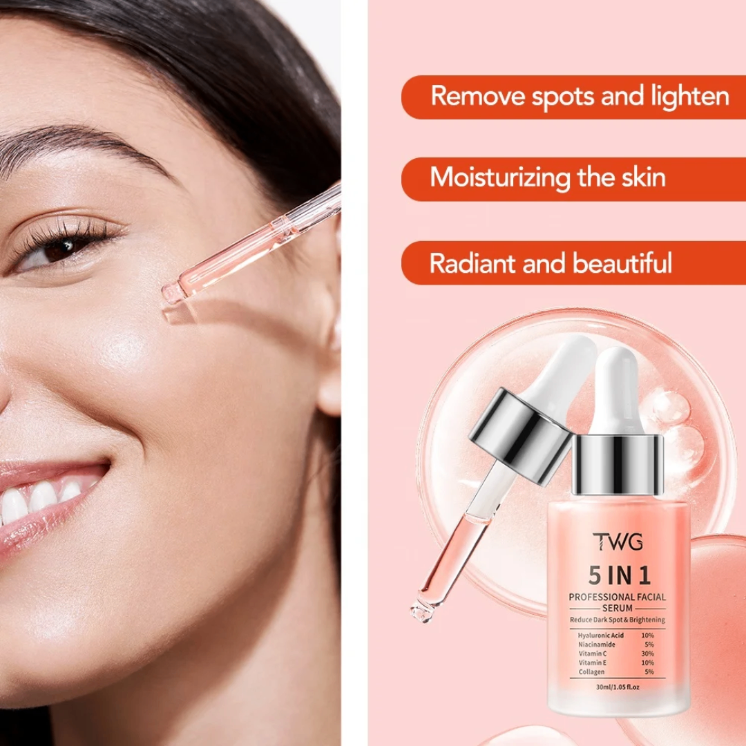 Sérum Visage 5-en-1 Hydratant