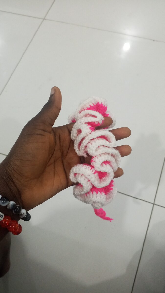 Elastiques à cheveux crochet colorés