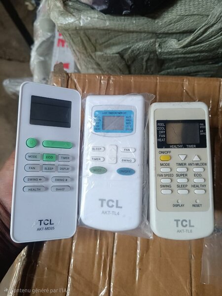 Télécommandes universelles TCL