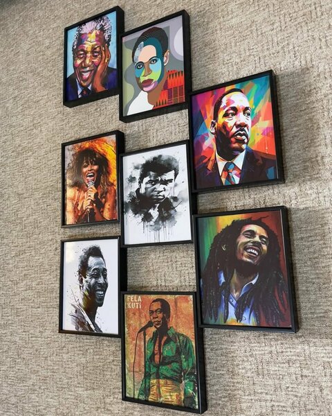 3D MODERN WALL FRAMES