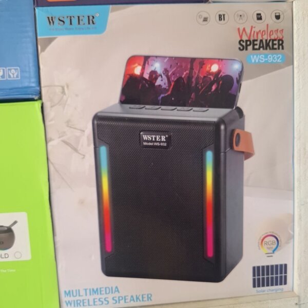Haut-parleur sans fil RGB WSTER