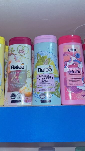 LOT DE 6 gels DOUCHE BALEA/CIEN /ISANA