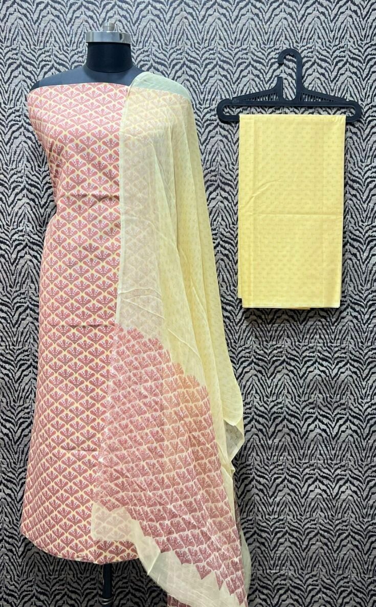 Cotton 3 Peace Suit
