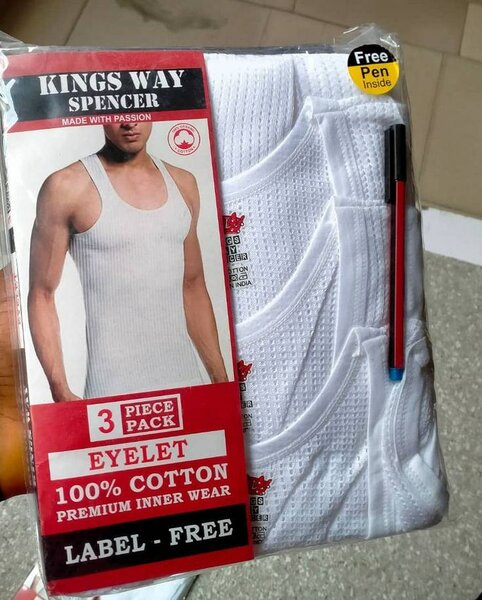 Débardeur homme coton 3 pièces