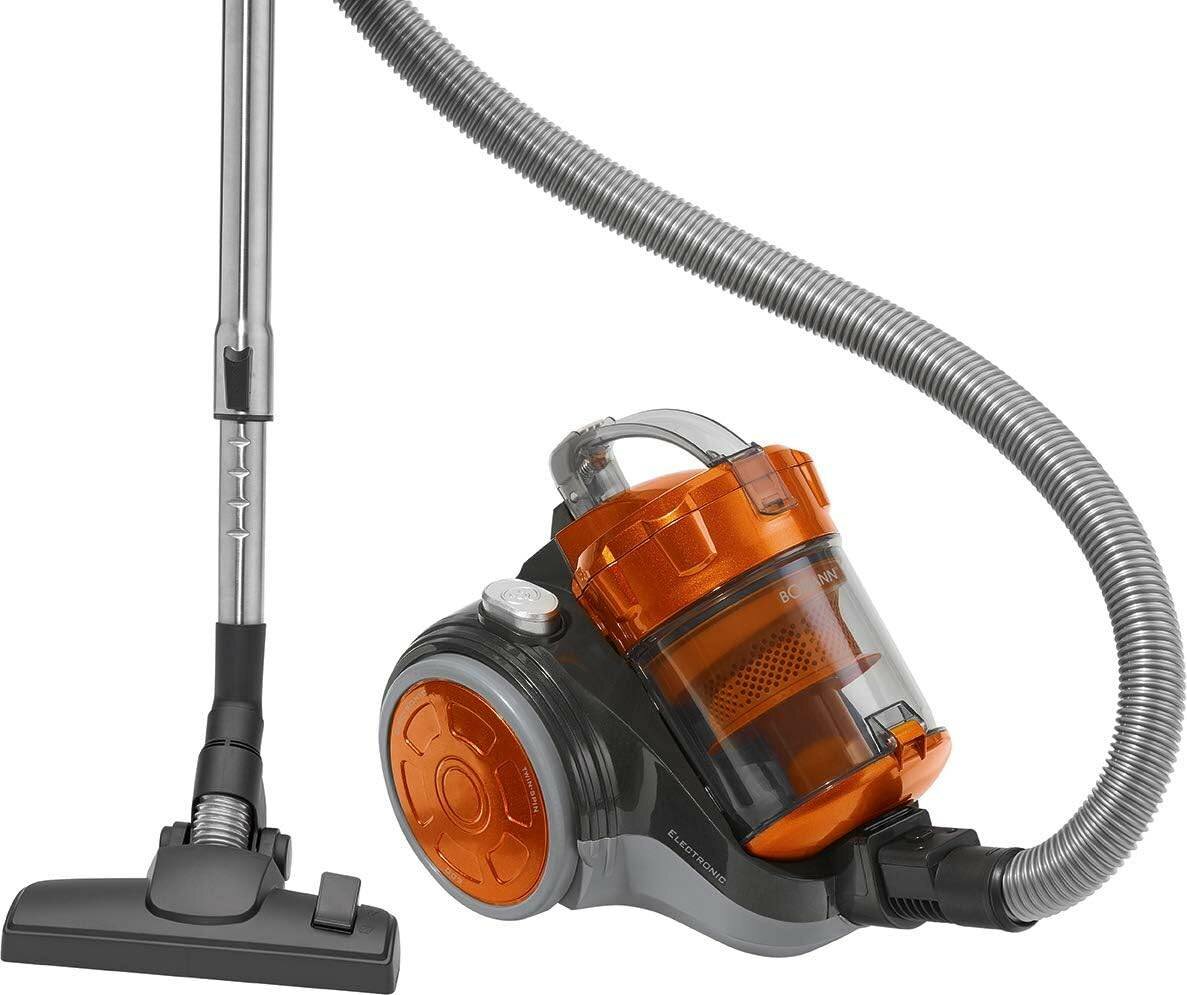 Bomann BS9027CBN Anth.-Orange - Eco-Cyclon Vacuum Cleaner.