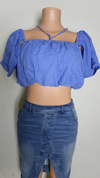 Jolie crop top femme chic