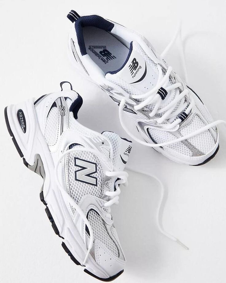 Chaussures de sport blanches unisexes