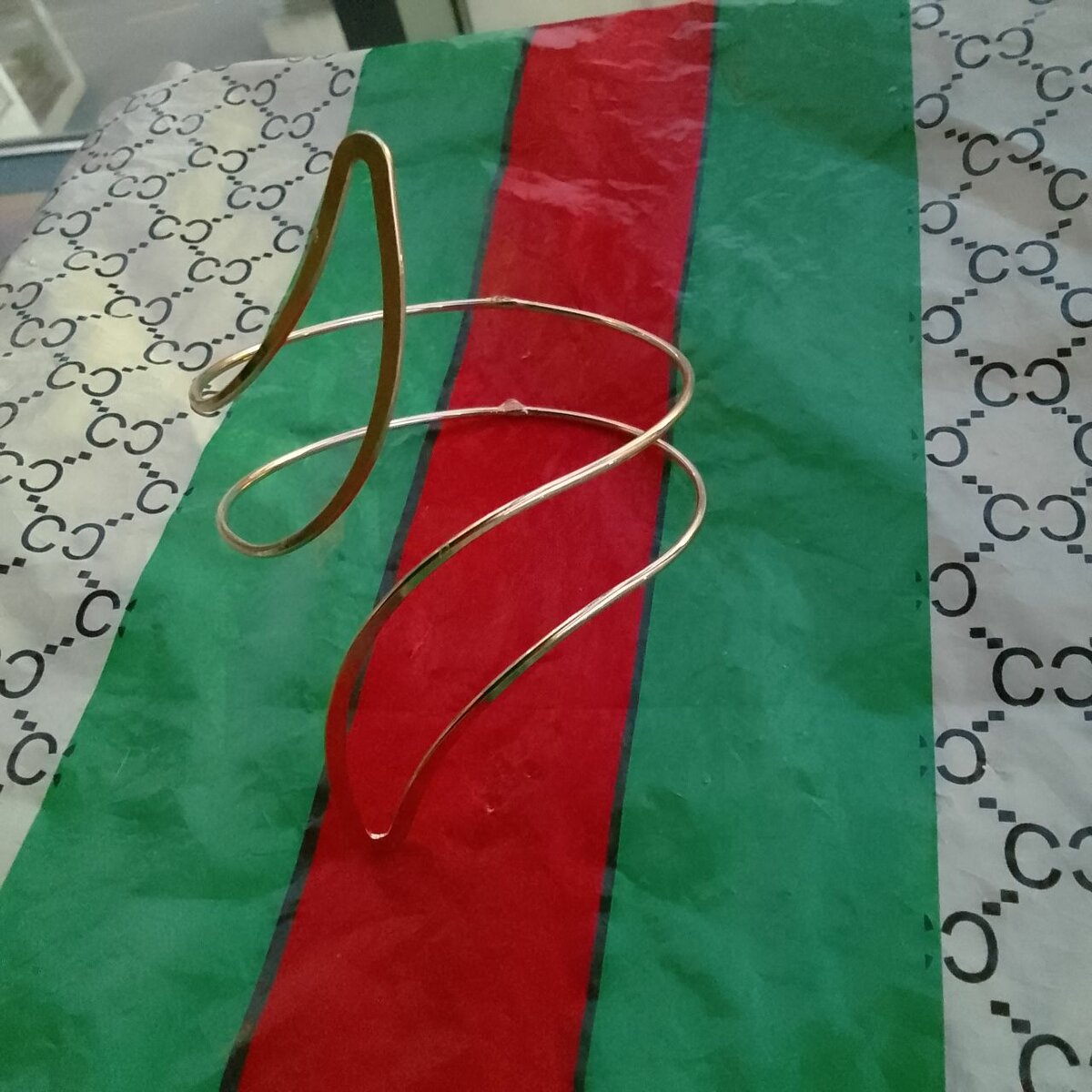 Bracelet en spirale élégant