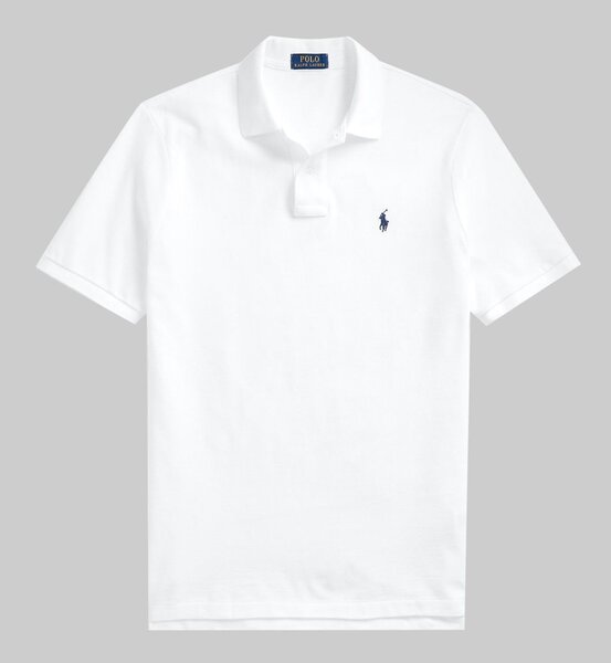 Polo blanc élégant en maille