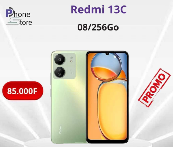 Redmi 13C 08/256Go