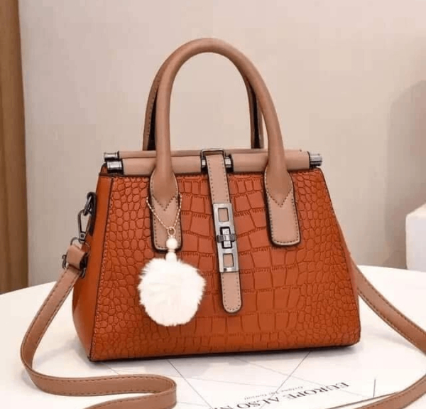 Sac à main croco élégant