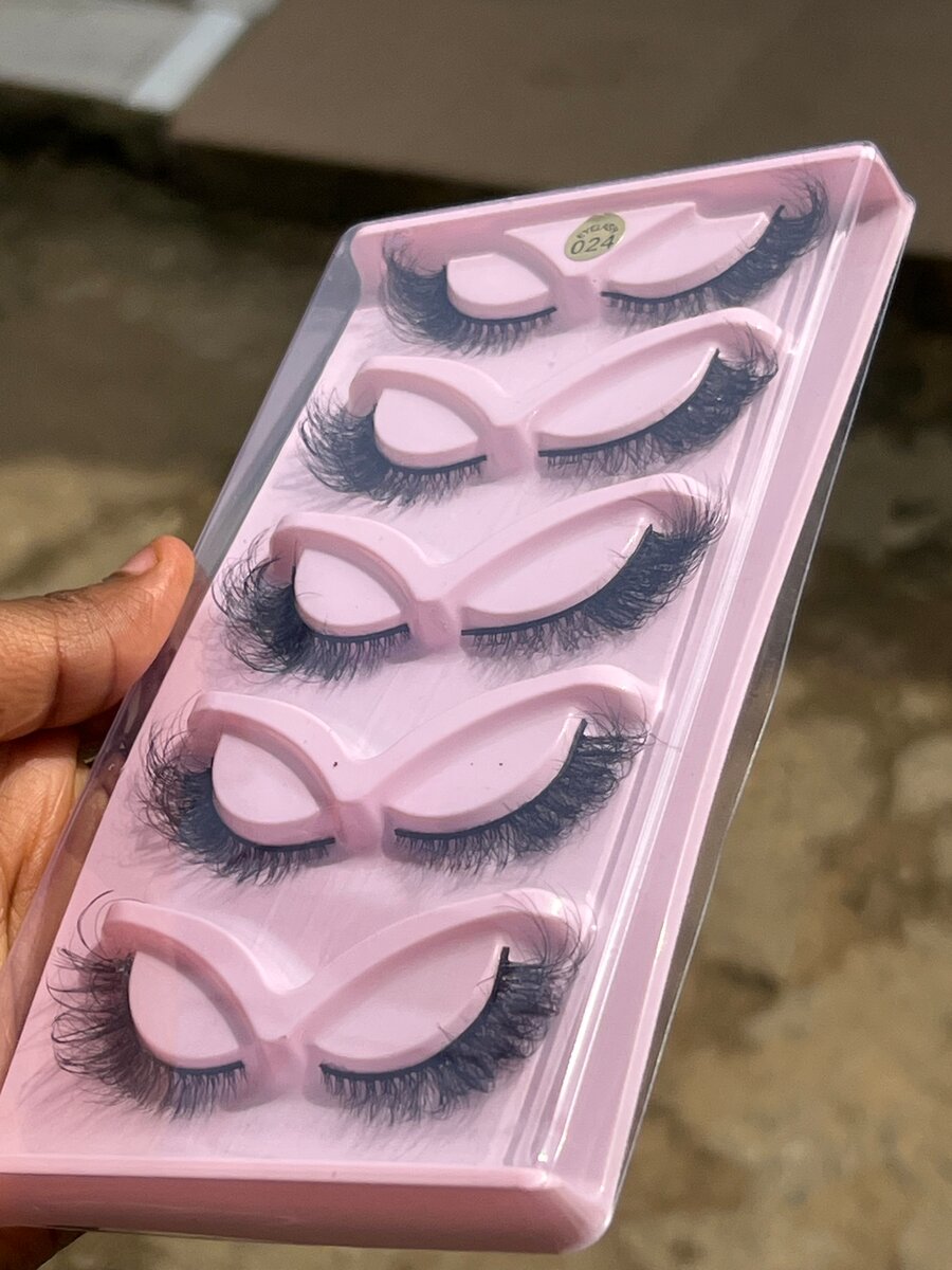 Lot de Faux Cils Volumineux