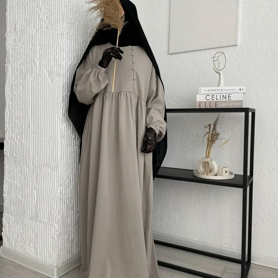 Широкое платье