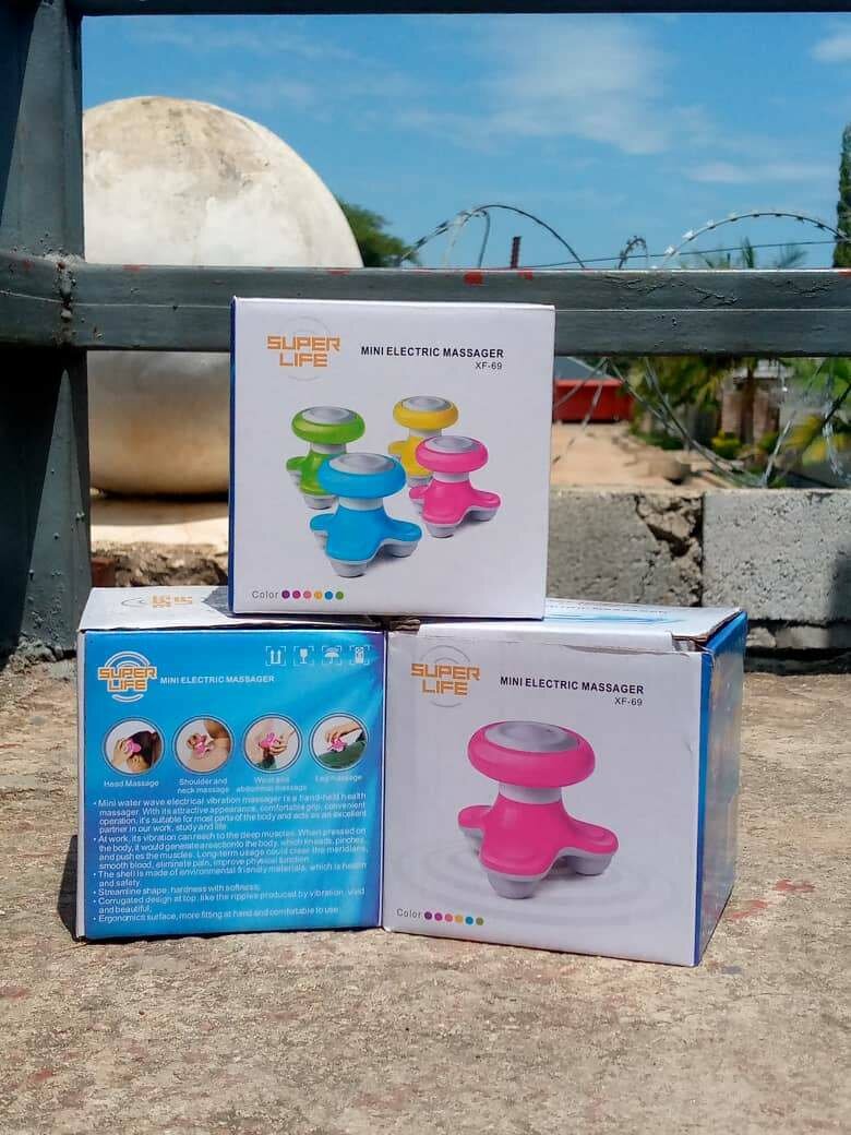 Portable electric massagers