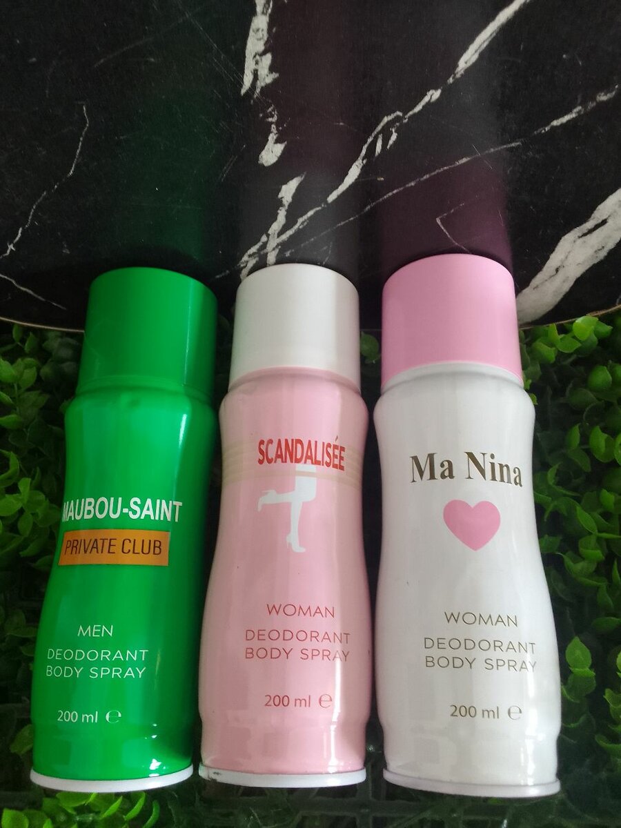 Sprays Déodorant Femme & Homme