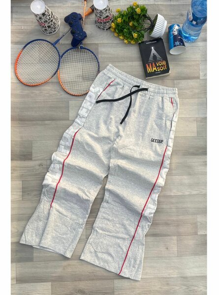 Pantalon de sport homme gris clair