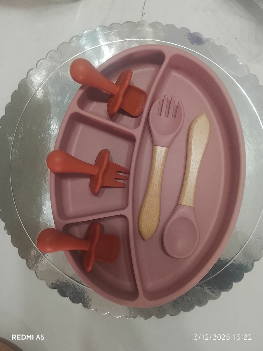 Ensemble Vaisselle Bébé Silicone