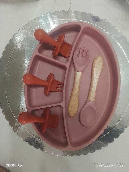 Ensemble Vaisselle Bébé Silicone