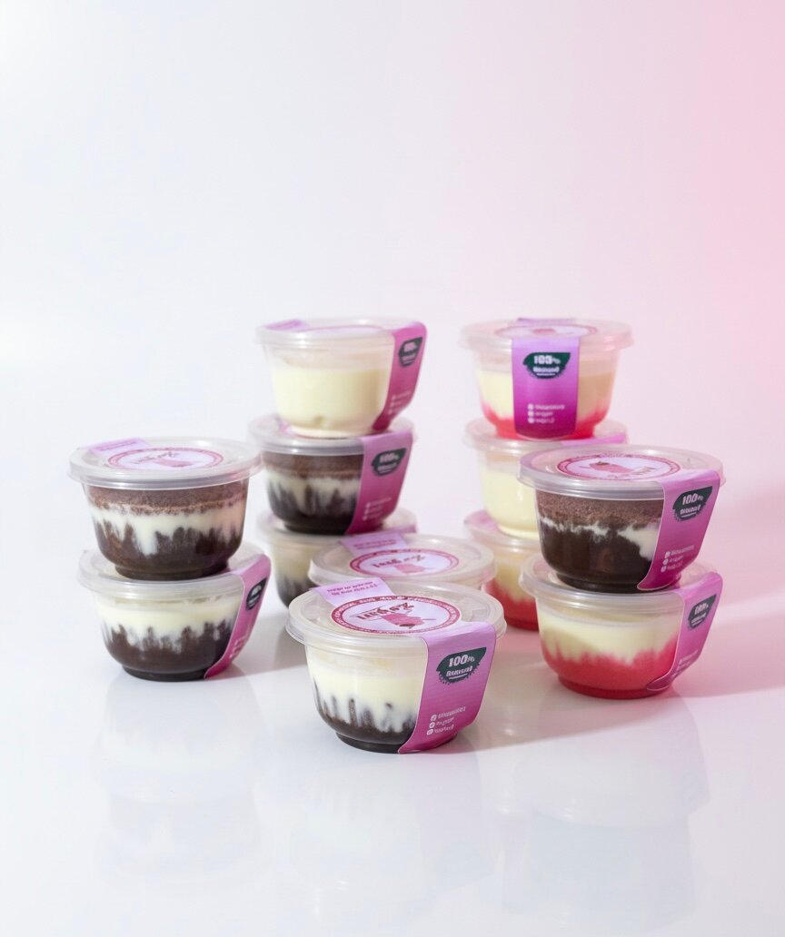 Delicious Flavored Pudding Set