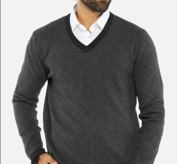 Gray sweater