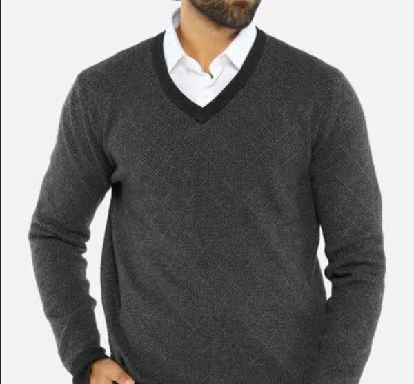 Gray sweater