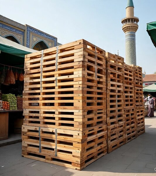 10 Palettes en bois robustes