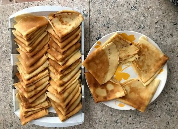 Crêpes Chocolat et natures