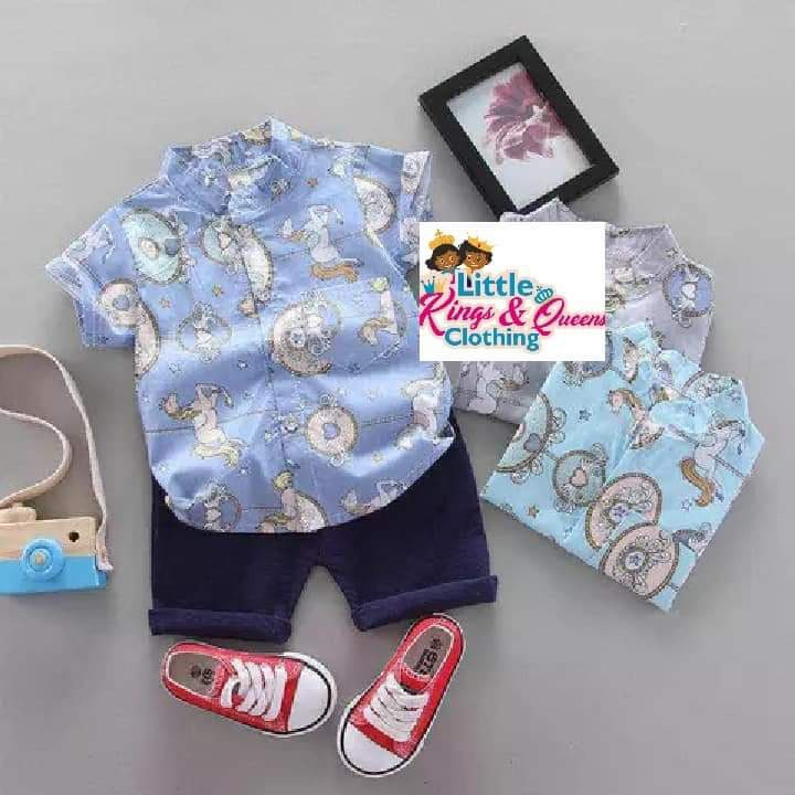 Kids shirt and shorts for everyday wear