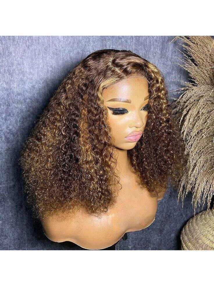 Perruque Bouclée en Dentelle