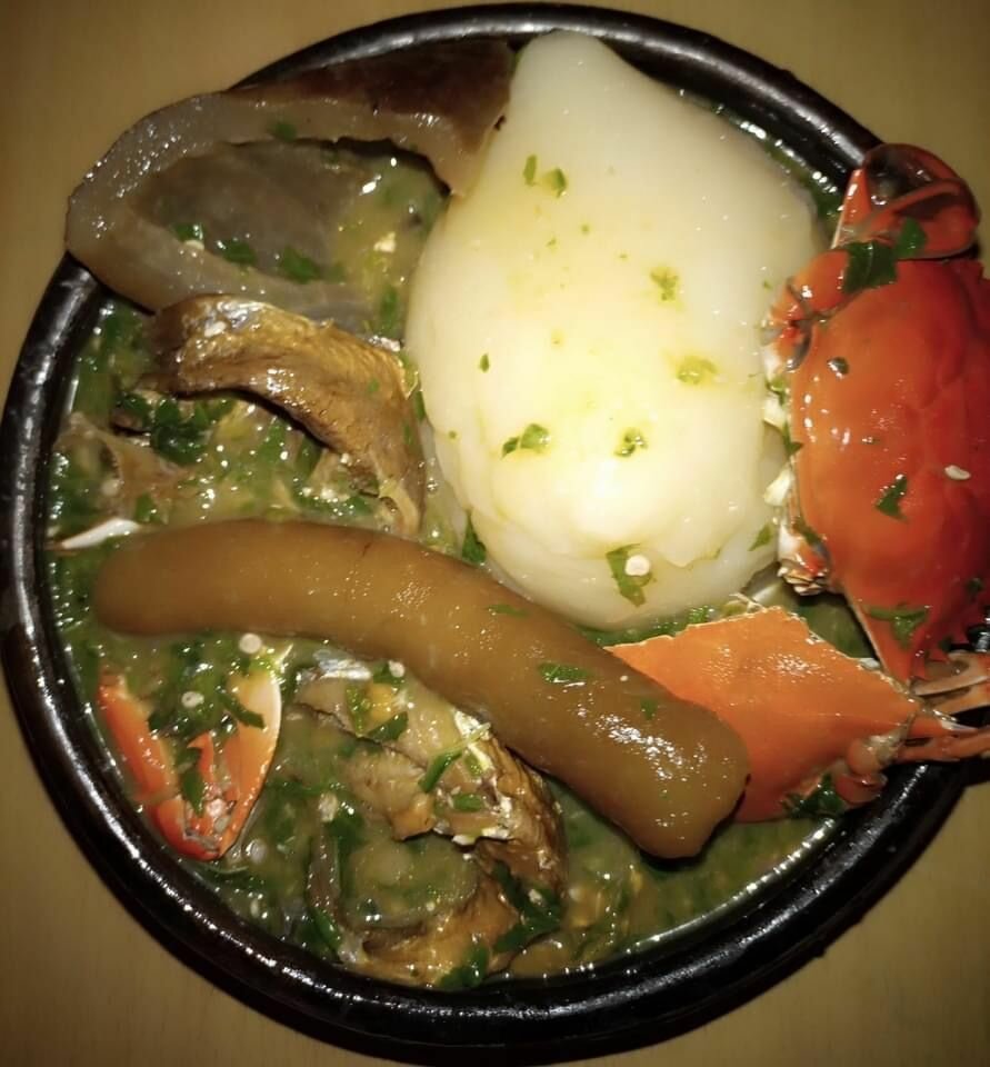 Assortiment de plats exotiques