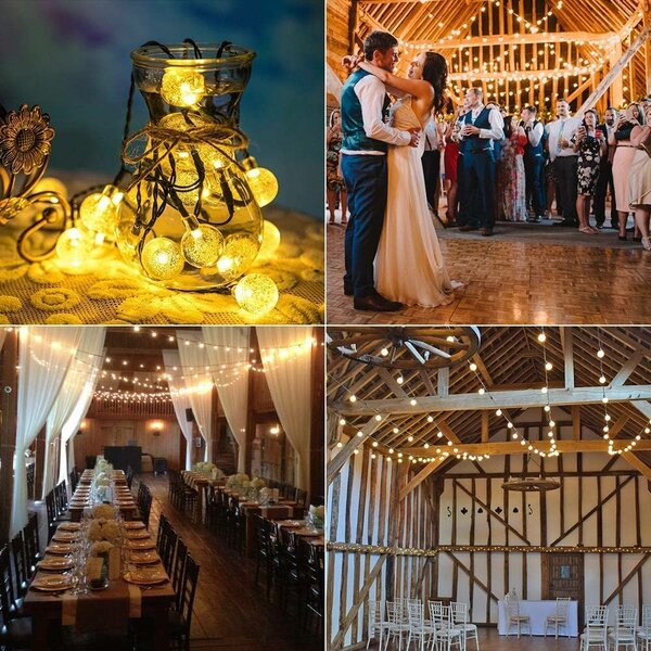 Guirlande LED Solaire Étanche