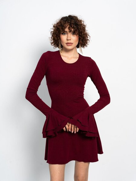 Коктейльное платье из корейской лапши