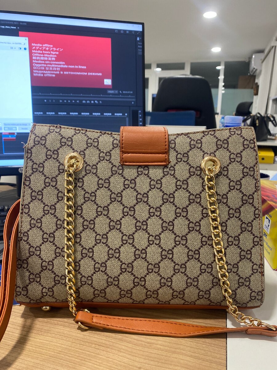 Sac à main à chaînes élégant