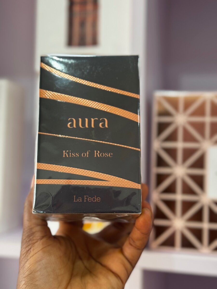 AURA KISS OF ROSE EDP - 100ML (3.4 OZ) LA FEDE BY KHADLAJ