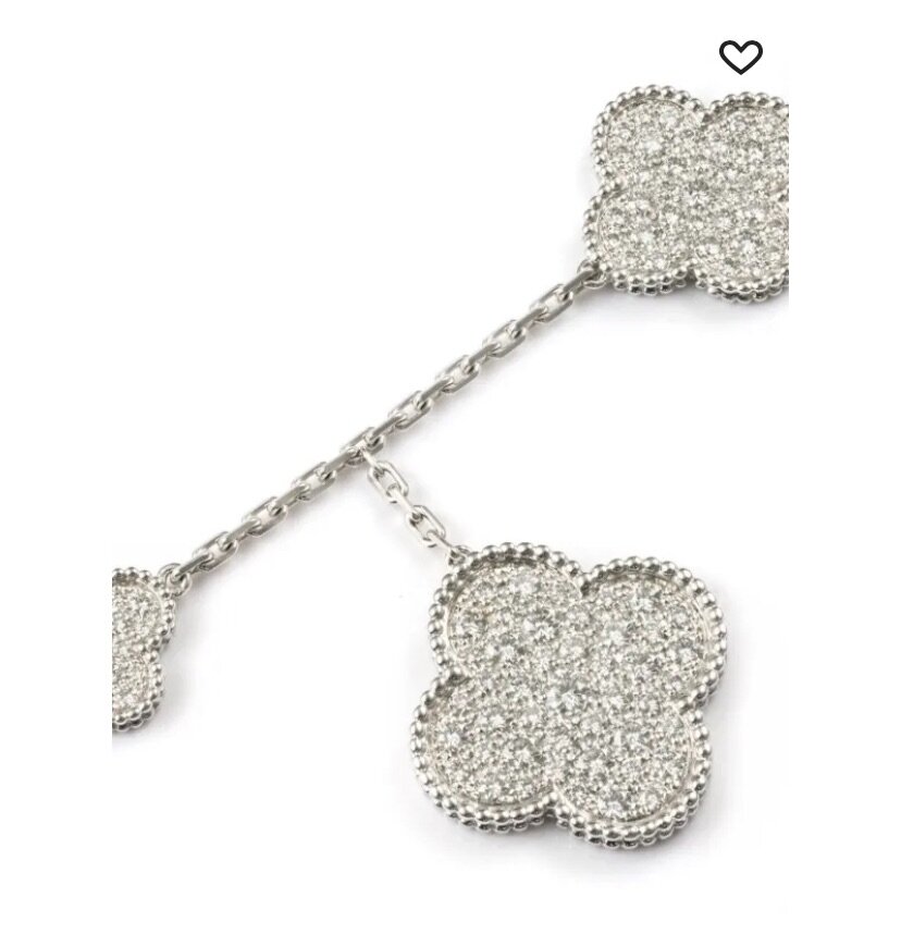 18kt white gold Magic Alhambra bracelet