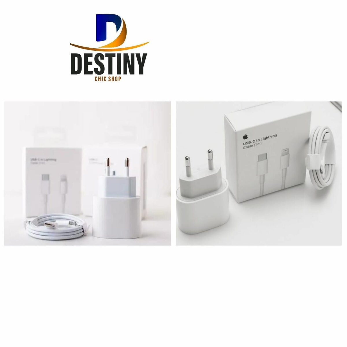 Chargeur USB-C Lightning Rapide