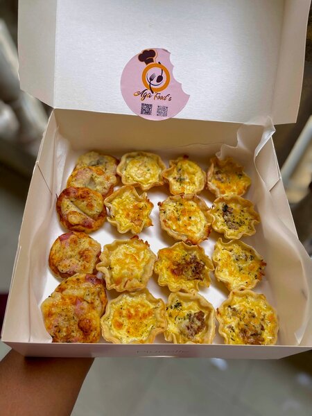 Mini quiches variées