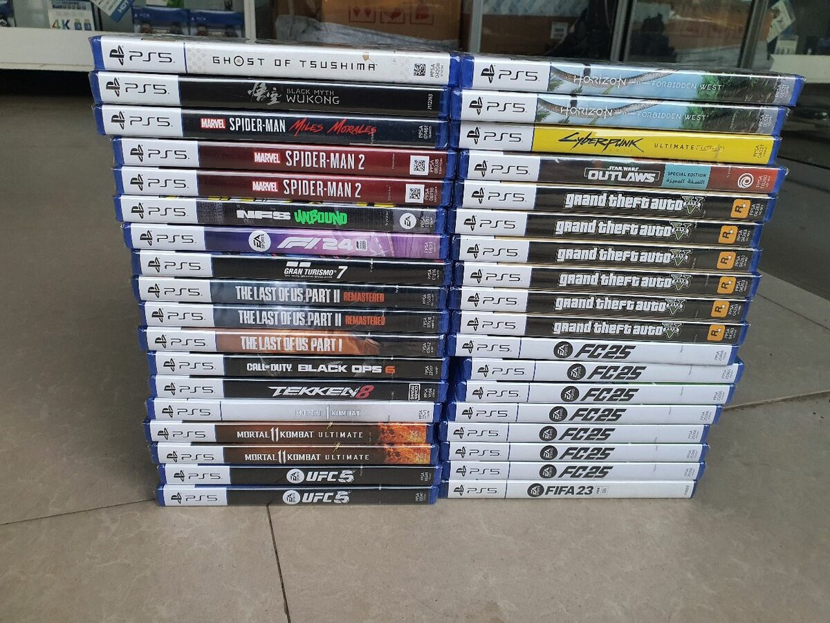 Ps5 and ps4 games