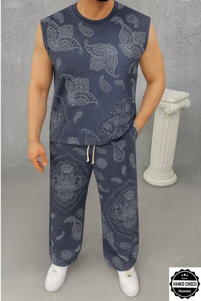 Ensemble Décontracté Bleu