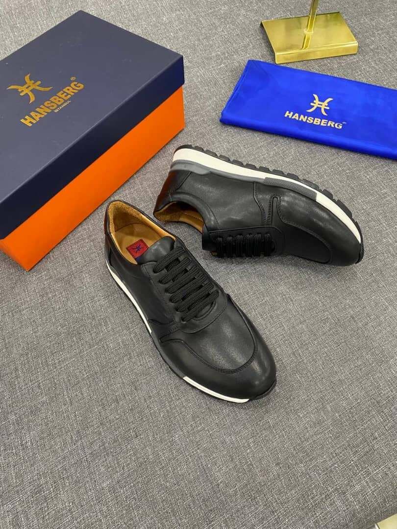 Baskets en cuir Hansberg